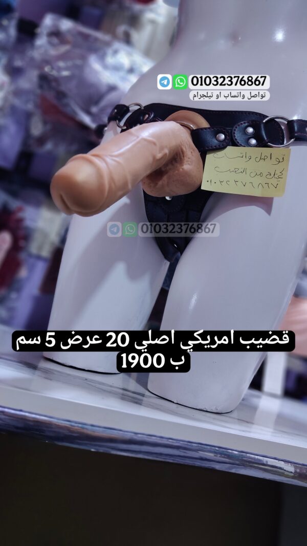 ⁦قضيب صناعي اصلي مقاس 20 عرض 5 سم⁩ - الصورة ⁦5⁩