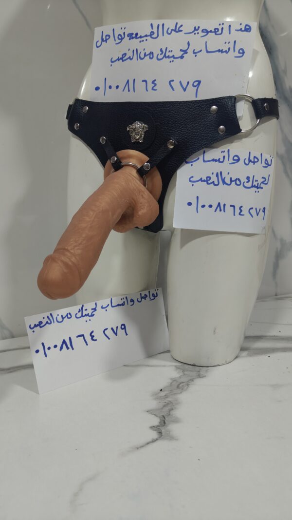 ⁦قضيب صناعي سيلكون 20 عرض 5 سم⁩ - الصورة ⁦4⁩