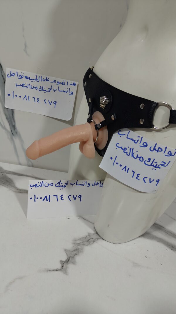 ⁦قضيب صناعي سيلكون 15 عرض 3 سم⁩ - الصورة ⁦4⁩
