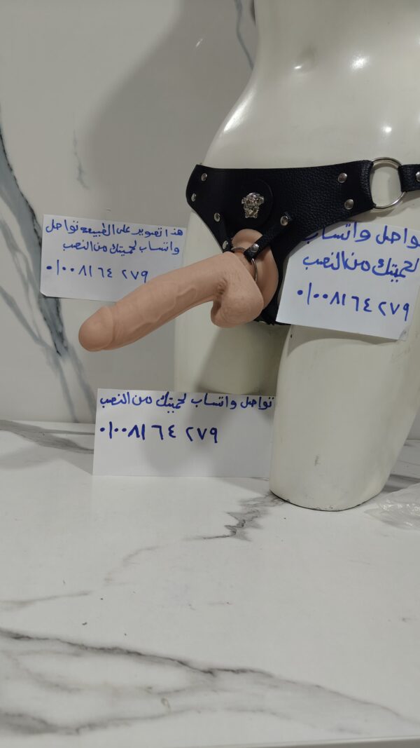 ⁦قضيب صناعي سيلكون 20 عرض 4 امريكي⁩ - الصورة ⁦3⁩