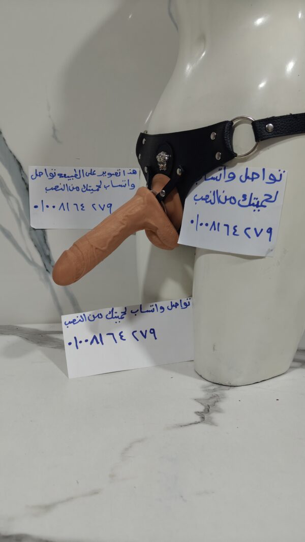 ⁦قضيب صناعي سيلكون 20 عرض 3.8⁩ - الصورة ⁦3⁩