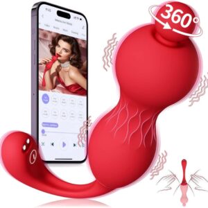 البيضه الهزاز تحكم بالموبيل+ وضع دوران الكوره